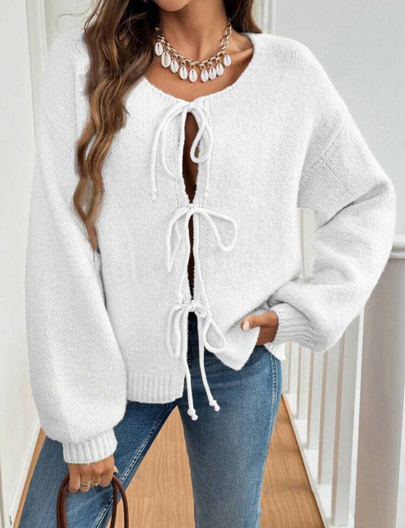 Emilia™ | Long Laced Gilet — Casual Chic with Subtle Charm