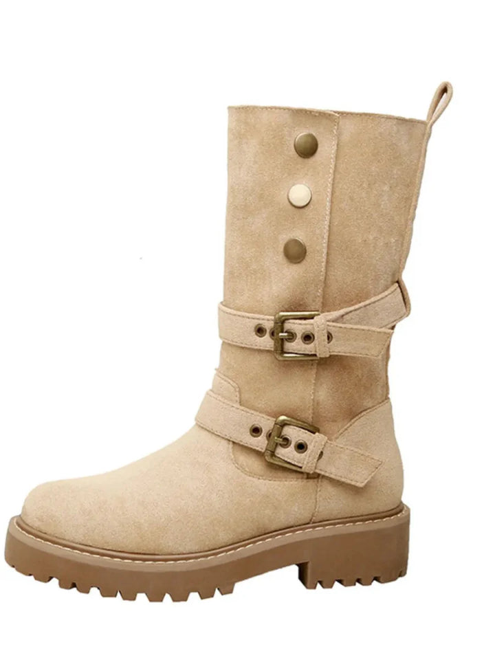 Harlow | Winter Fur High Boots