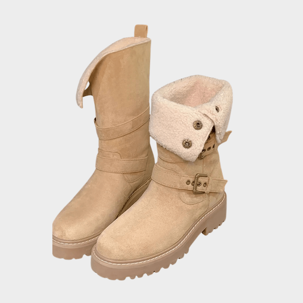 Harlow | Winter Fur High Boots