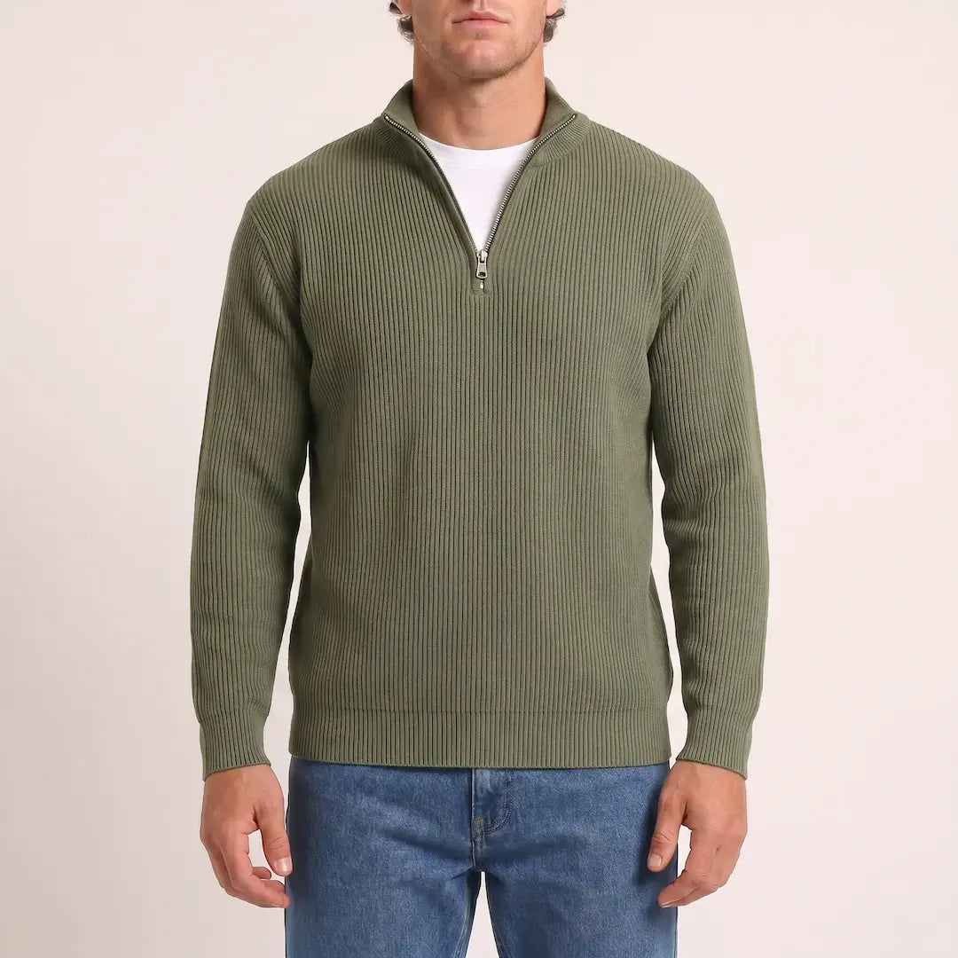 The Mosman Half-Zip Knit
