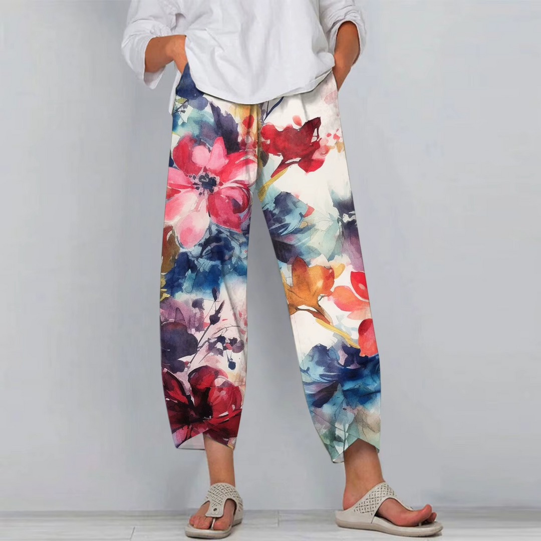 Devon  | Casual Printed Comfortable Loose Pants