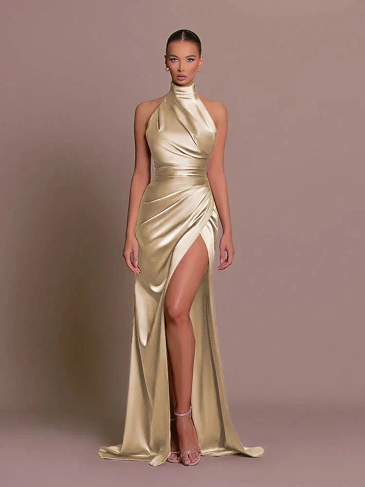 JEAN | STYLISH SIDE SLIT DRESS