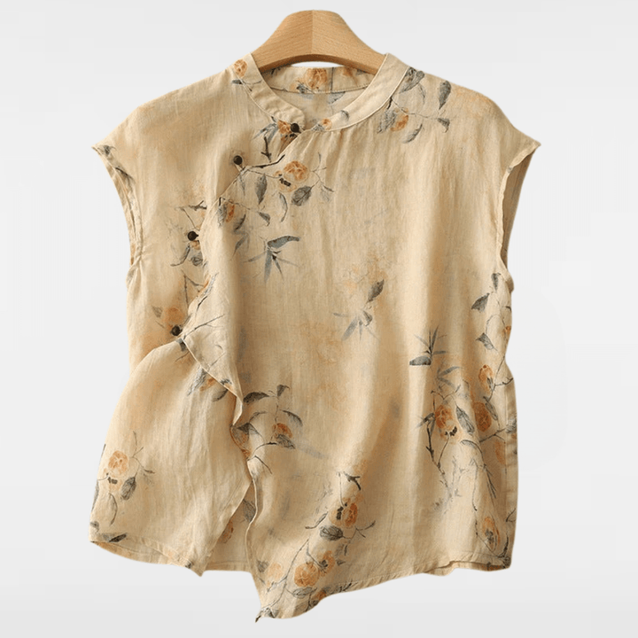 JESSA | ELEGANT LINEN TOP