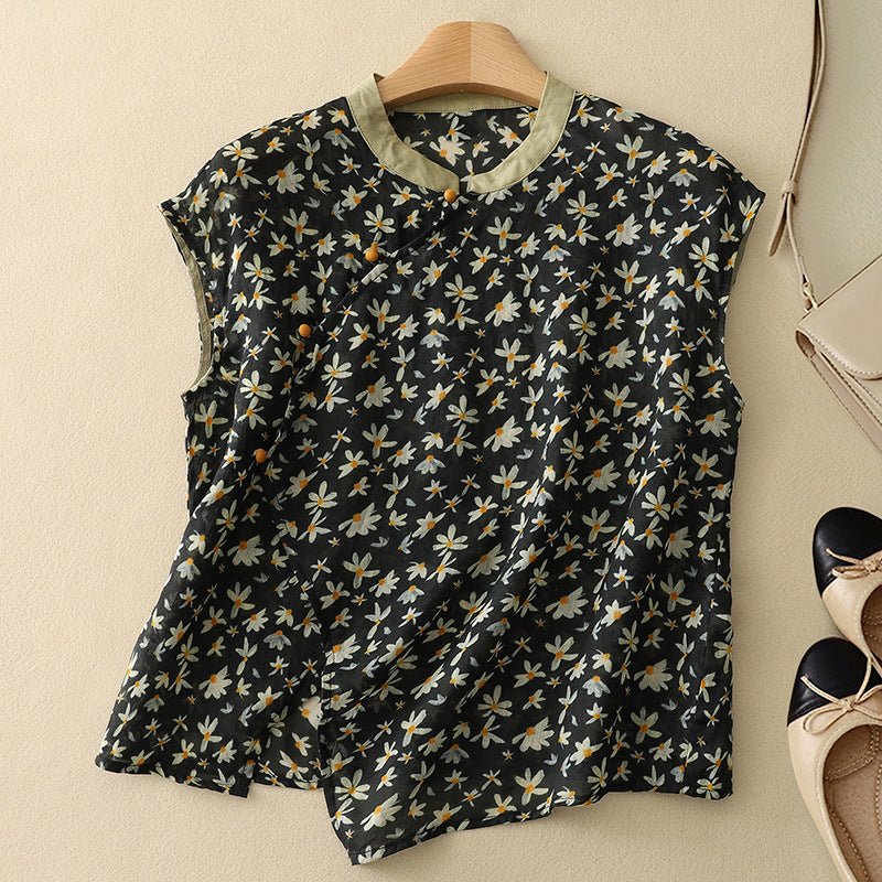 JESSA | ELEGANT LINEN TOP