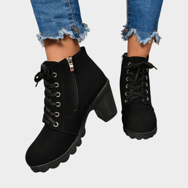 Kenna | Block Heel Ankle Boots