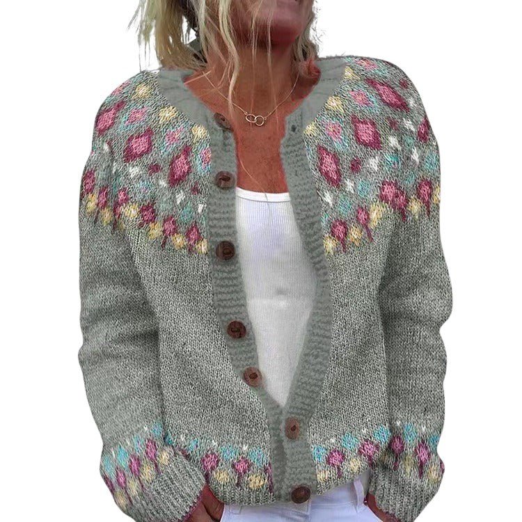 Madeline | Vintage Icelandic Cardigan