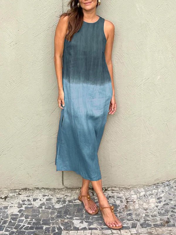 MAYA | SUNSET OMBRÉ MAXI DRESS