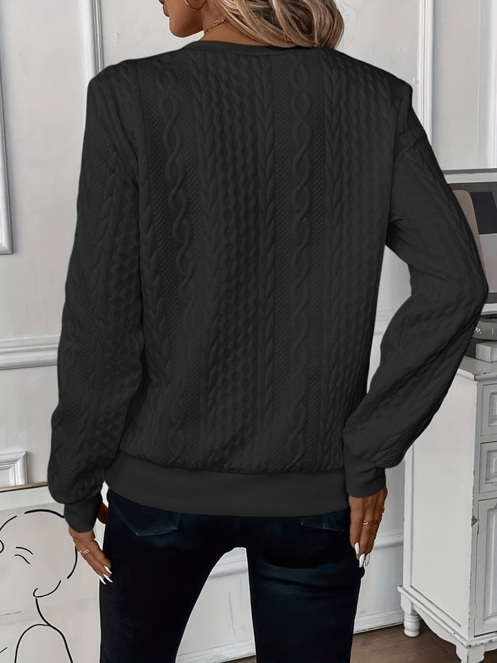 Minda | Cozy Cable Knit Sweater