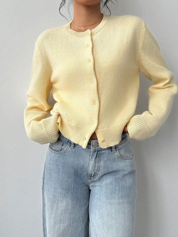 Mira™ | Fine Knit Long Pullover — Elegant Softness for Everyday
