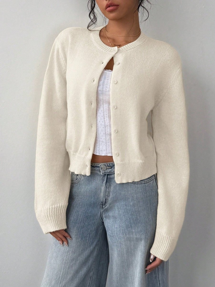 Mira™ | Fine Knit Long Pullover — Elegant Softness for Everyday