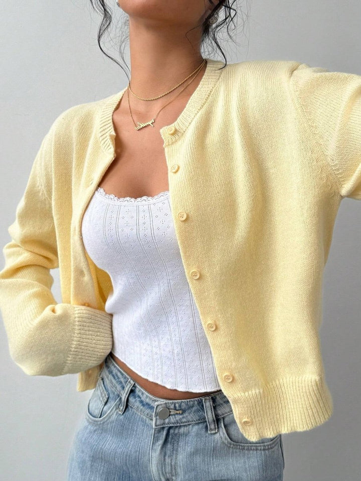 Mira™ | Fine Knit Long Pullover — Elegant Softness for Everyday