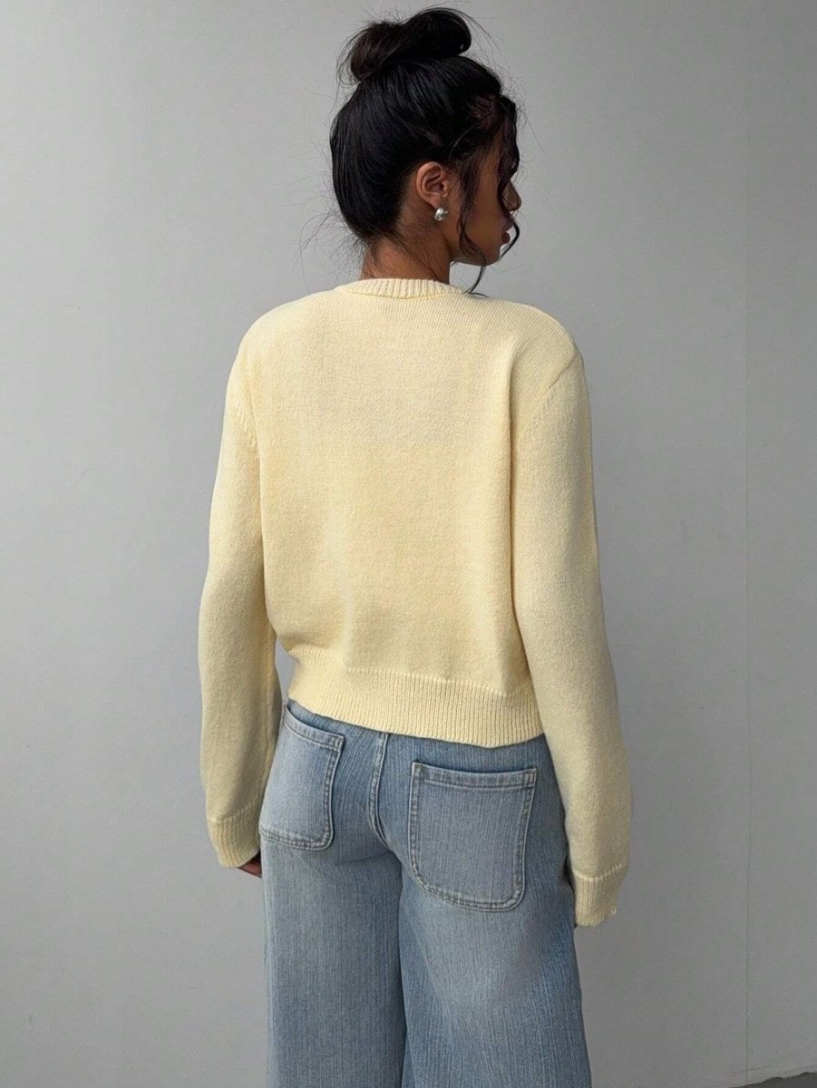 Mira™ | Fine Knit Long Pullover — Elegant Softness for Everyday