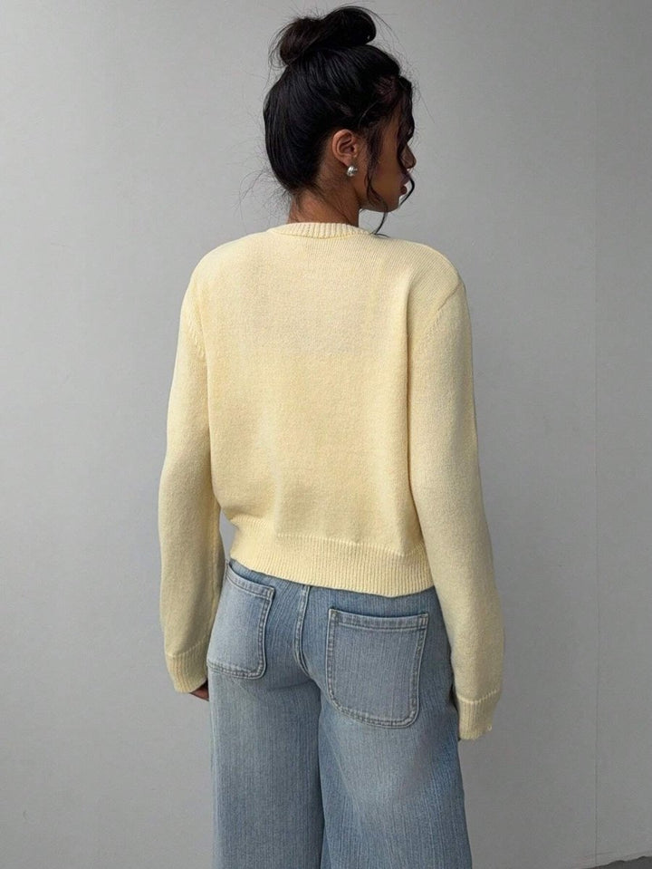 Mira™ | Fine Knit Long Pullover — Elegant Softness for Everyday