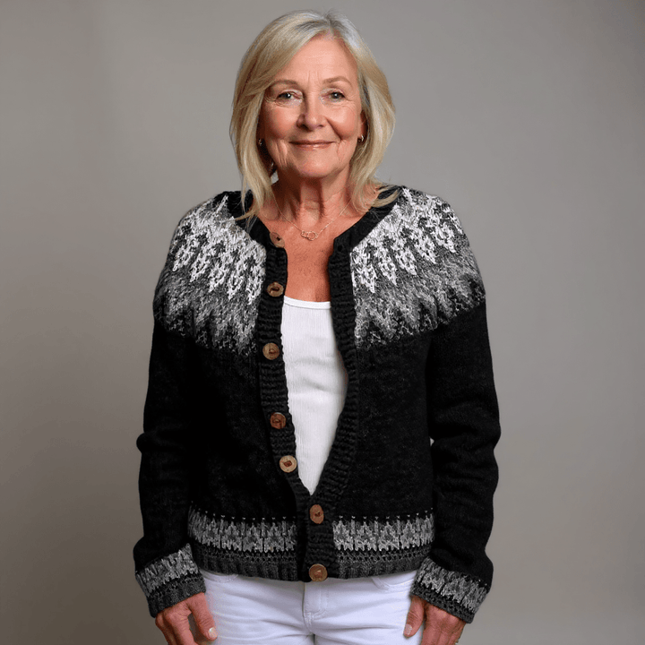 Nevaeh | Vintage Icelandic Cardigan