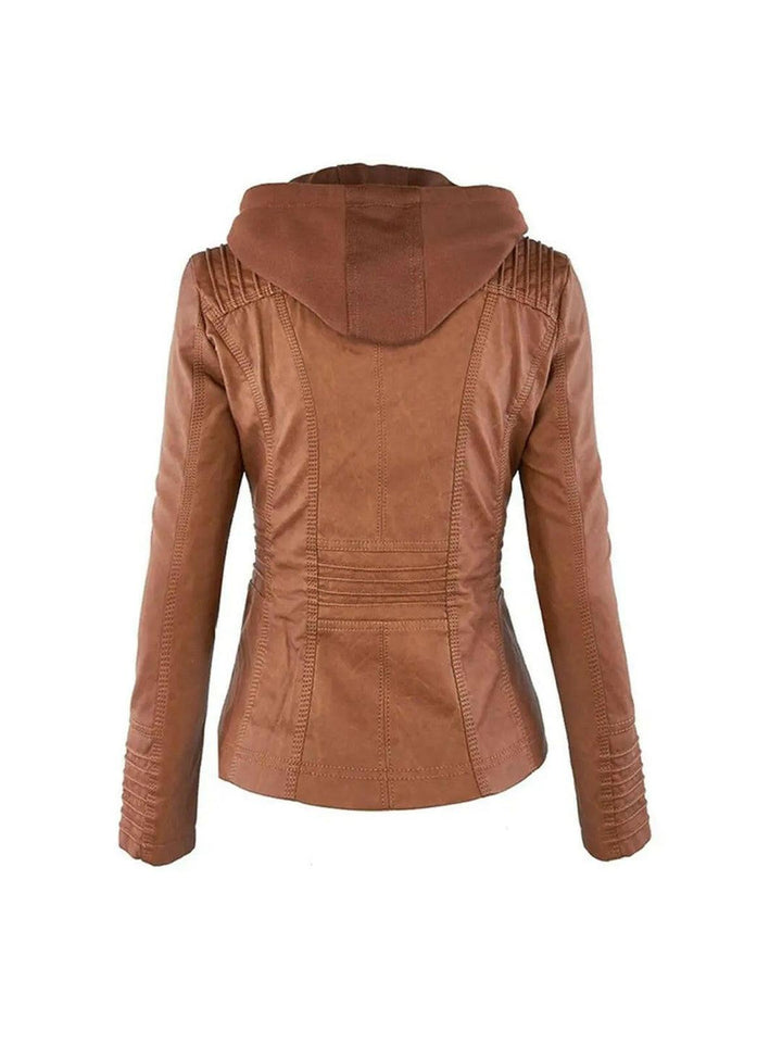 Olivia | Water-Resistant Hooded Jacket - Lumina