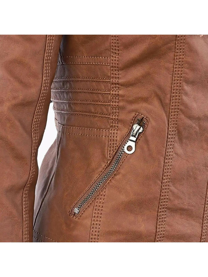 Olivia | Water-Resistant Hooded Jacket - Lumina