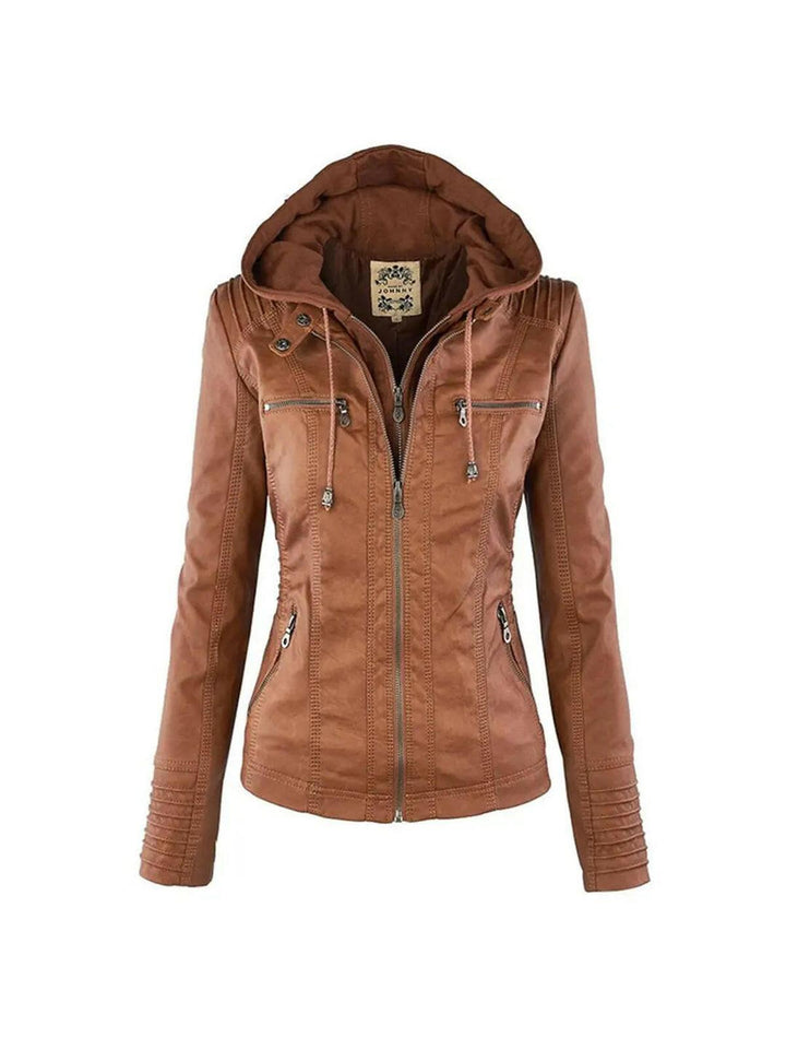 Olivia | Water-Resistant Hooded Jacket - Lumina