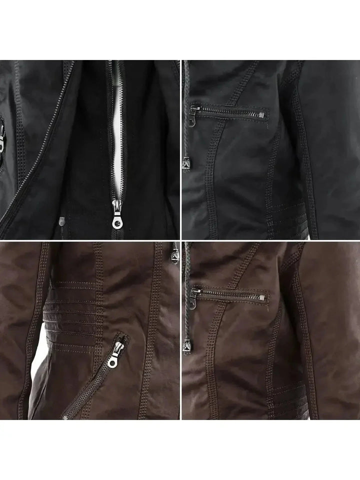 Olivia | Water-Resistant Hooded Jacket - Lumina