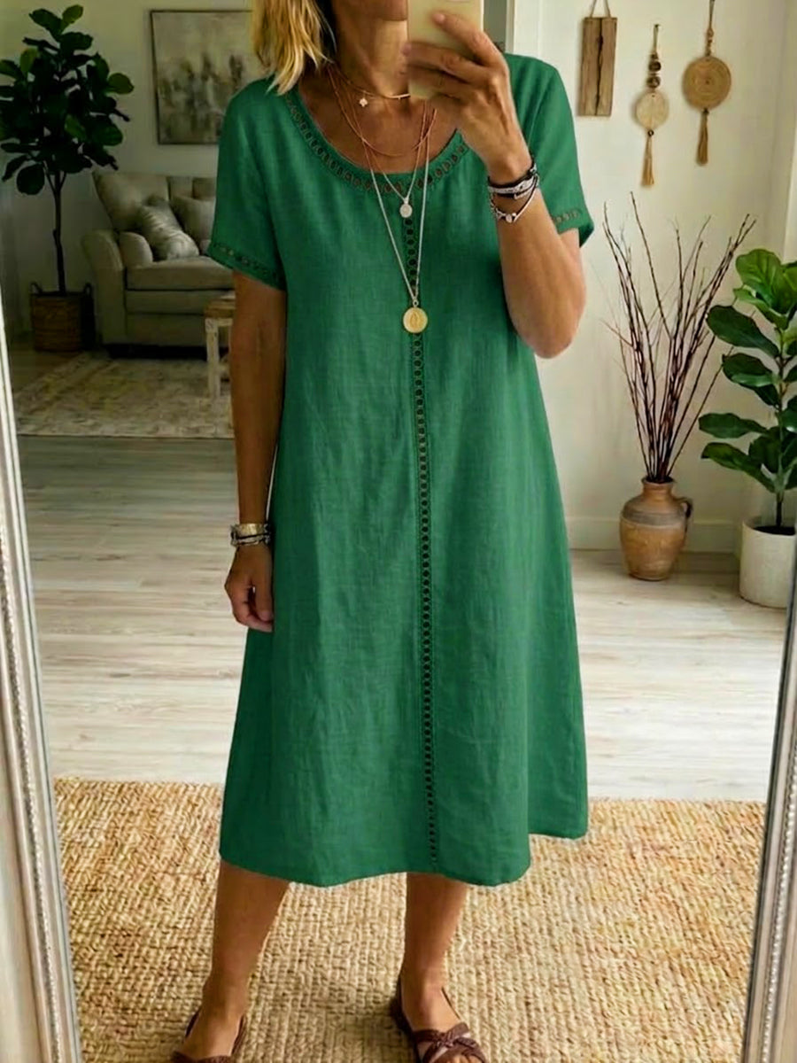 Lightweight  Relaxed Fit Breathable Dress