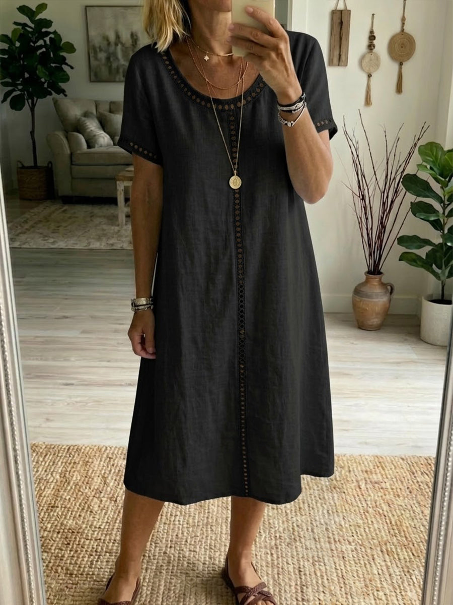 Lightweight  Relaxed Fit Breathable Dress