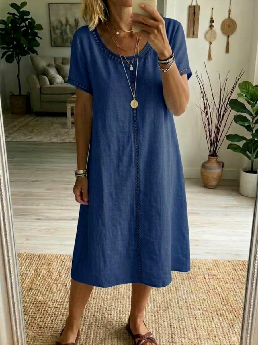 Lightweight  Relaxed Fit Breathable Dress