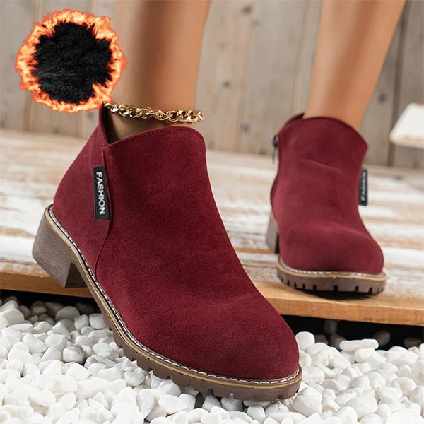 Revia | Vintage Style Ankle Boots