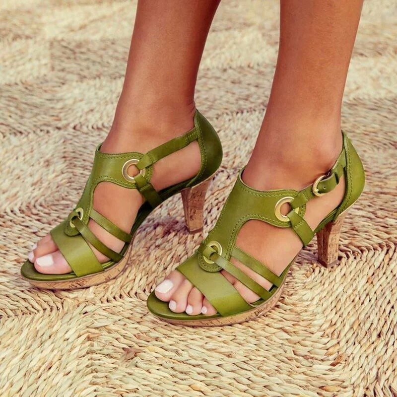 SASHA | CHIC HEELS SANDLAS