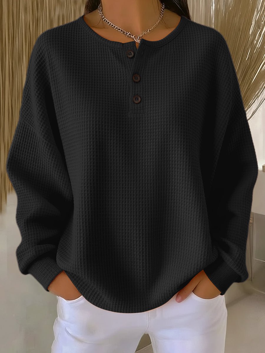 Snuve | Casual Button Sweater