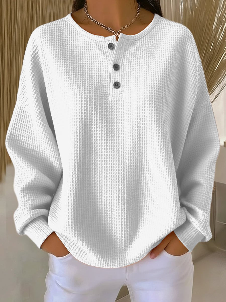 Snuve | Casual Button Sweater