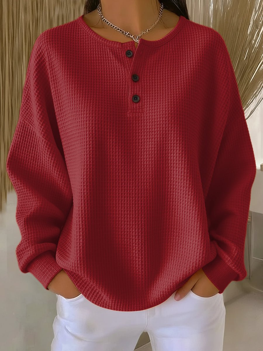 Snuve | Casual Button Sweater