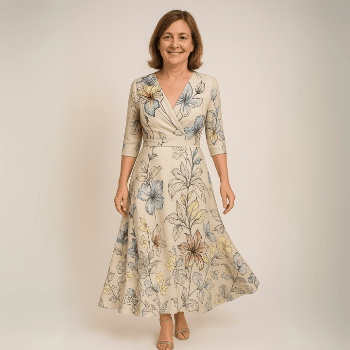 TAYLOR | ELEGANT FLORAL LUXURY DRESS