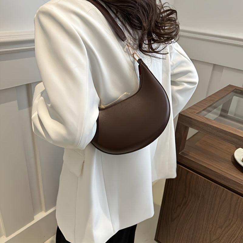 The Luxe Crescent Bag