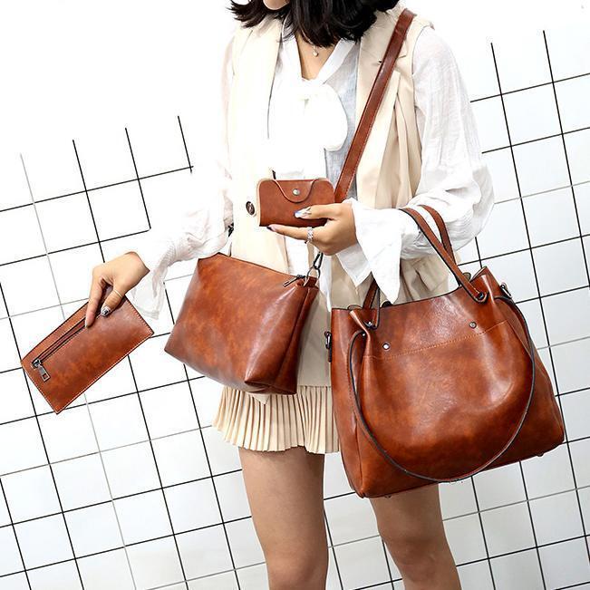 VENICE | ELEGANT 4-PIECE BAG SET