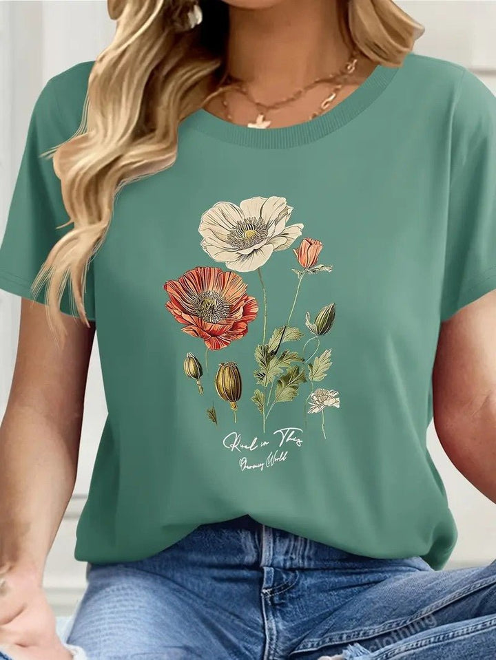 YVETTE | CASUAL FLORAL SHIRT