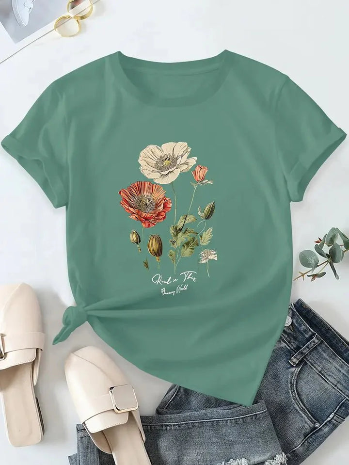 YVETTE | CASUAL FLORAL SHIRT