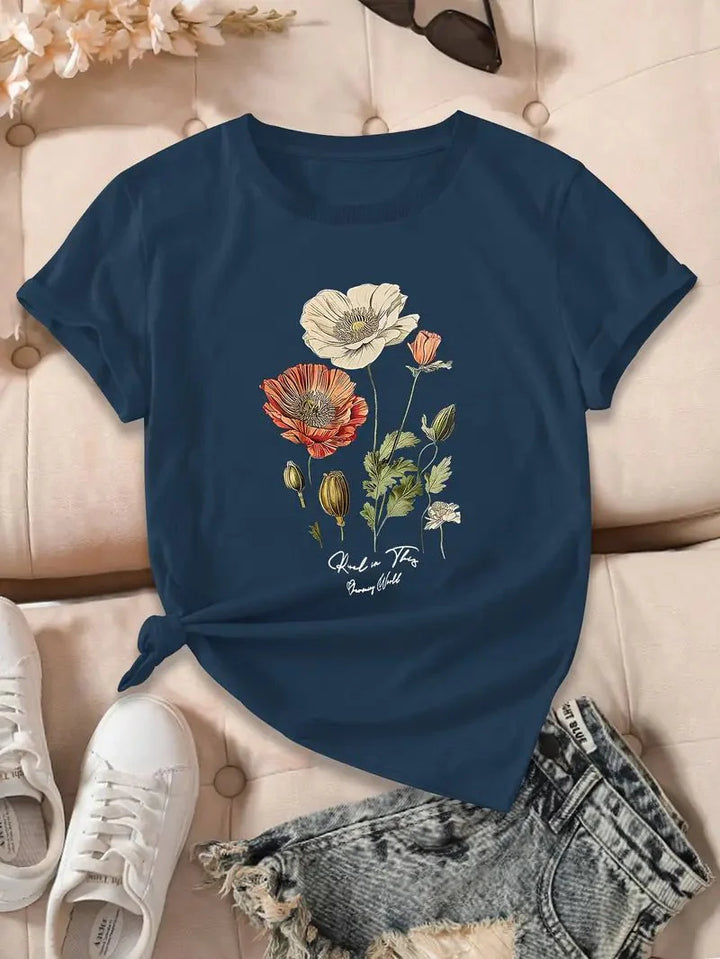 YVETTE | CASUAL FLORAL SHIRT
