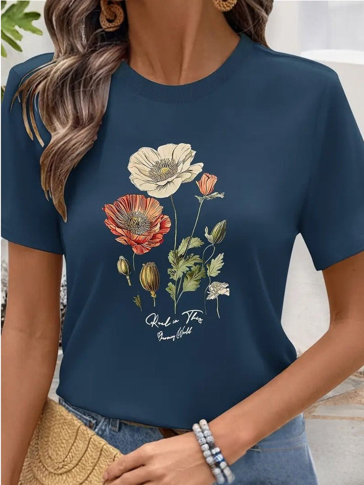 YVETTE | CASUAL FLORAL SHIRT