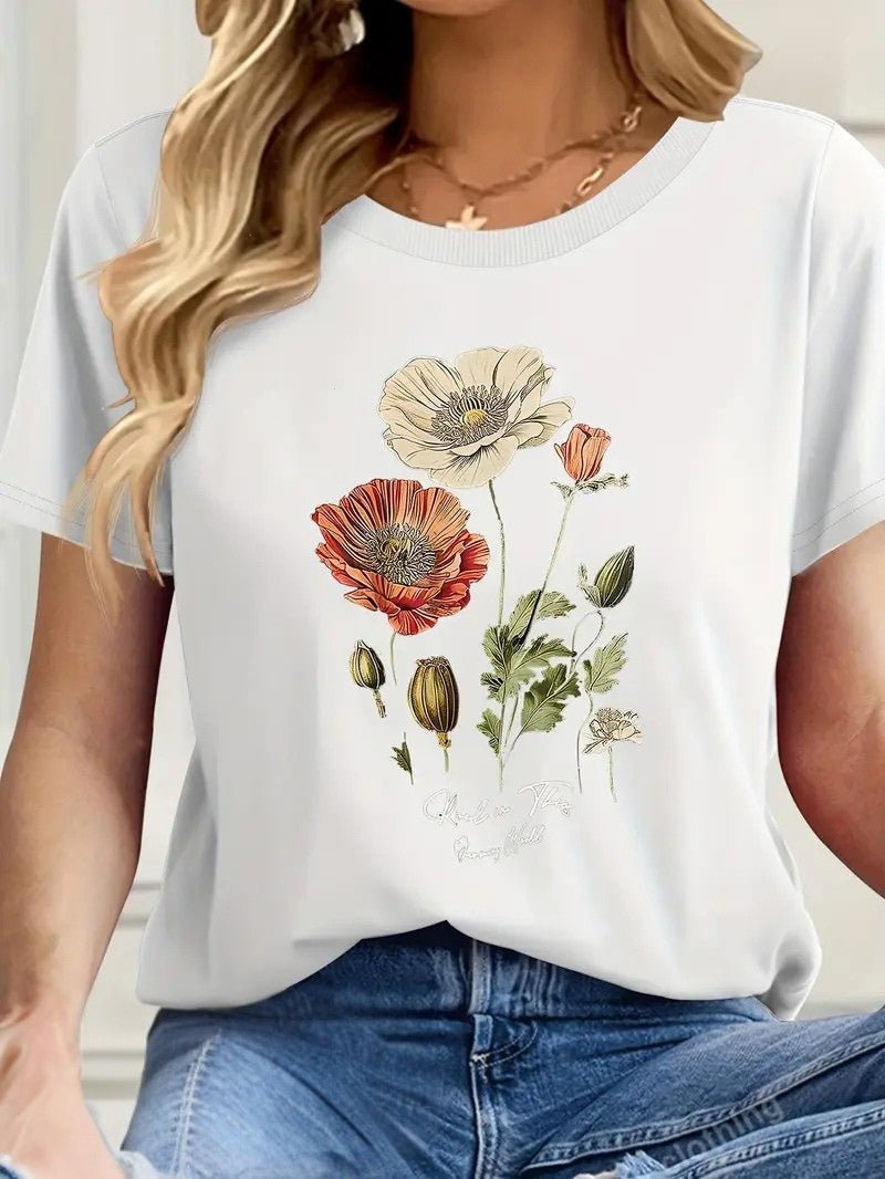 YVETTE | CASUAL FLORAL SHIRT